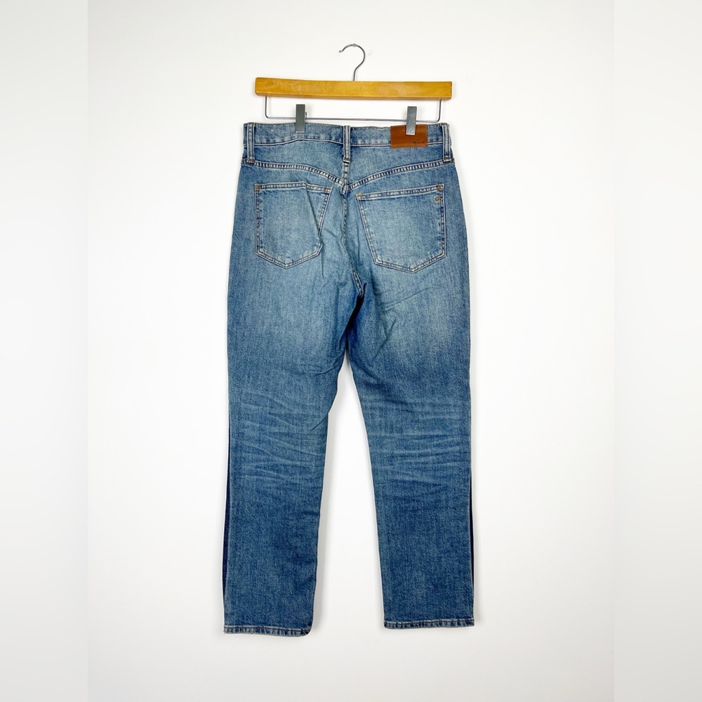 • Madewell • The High-Rise Slim Boyjean in Raebrook Wash: Eco Edition - Picture 9 of 12